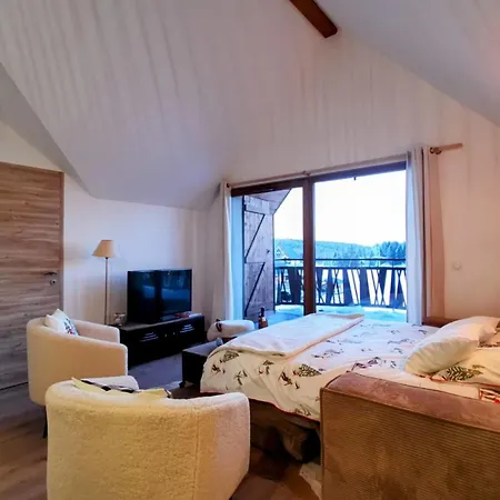 Magnifique Appartement Au Pied Des Pistes - Le Trelod La Feclaz Exterior photo