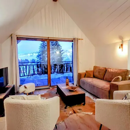 Magnifique Appartement Au Pied Des Pistes - Le Trelod La Feclaz Exterior photo